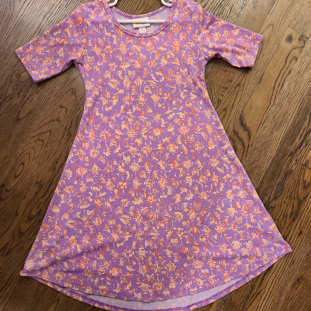 Girls Lularoe dress size 8